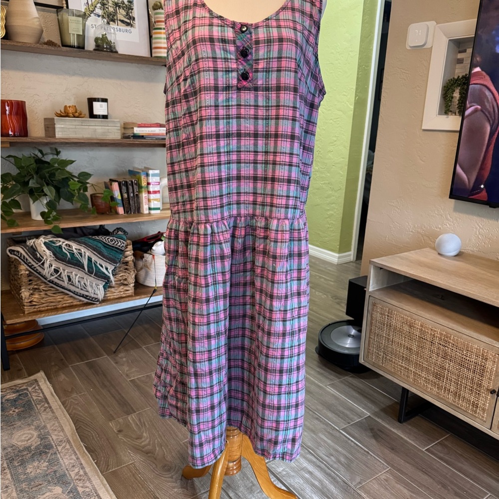 Vintage 100% Cotton Dress - Sz 18W